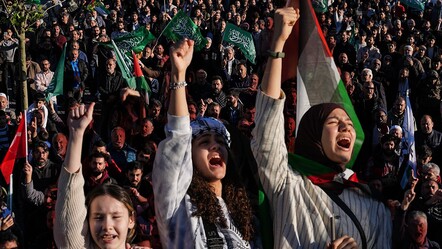 İstanbul'da yüzlerce kişi Filistin için yürüdü - gundem