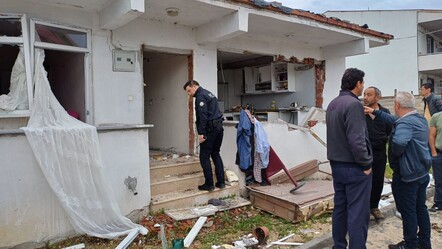 Tokat'ta korkutan anlar! Duyan bomba sandı: 1 kişi yaralandı, ev tanınamaz hale geldi - gundem