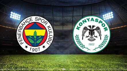 Bu akşamın maç programına göre Konyaspor – Fenerbahçe karşılaşması 20.00’da oynanacak - haberler