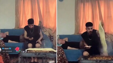 Hayrete düşüren anlar: TikTok’ta canlı yayın açıp evin ortasında mangal yaktılar - gundem