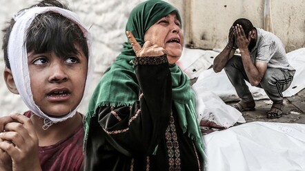 İsrail, Gazze Şeridi'nin orta kesimindeki bölgelere düzenlediği saldırılarda 20 kişiyi katletti - gundem