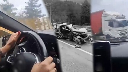 Dehşet anları kamerada! Adana Pozantı'daki kaza: 4 araç birbirine girdi, 7 kişi yaralandı - gundem