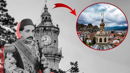 Şimdi kimse bilmiyor! Sultan Abdülhamid'in yaptırdığı saat kulesinde dikkat çeken lamba - kultur-sanat