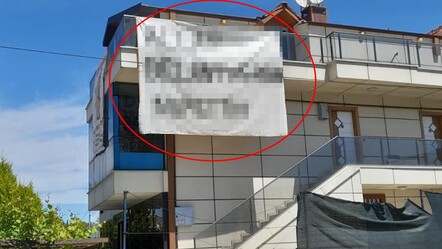 Kocaeli'de binaya asılan pankart görenleri hayrete düşürdü! Herkes nedenini merak ediyor - yasam