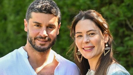 Yıldız Çağrı Atiksoy ve Berk Oktay’ın bebekleri dünyaya geldi! İşte kızlarına verdikleri isim - haberler