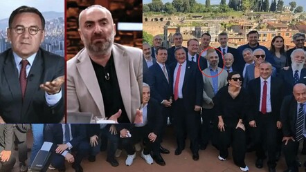 İsmail Saymaz ile Deniz Zeyrek canlı yayında birbirine girdi! Roma seyahati gerginliğinde “Öyle bir ayıplı anlattın ki…” - gundem