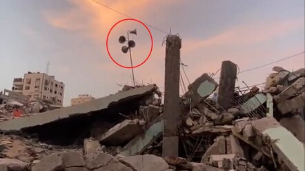 Gazze’de tüyleri diken diken eden görüntüler! Enkazın arasından ezan sesi yükseldi - gundem