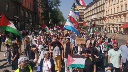 İsveç meydanlarında 'Gazze' sesleri! İsrail dünyada yalnızlaşıyor - dunya