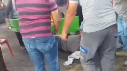 Kazada yaralanan adamı, hastaneye tabutla götürdüler - dunya