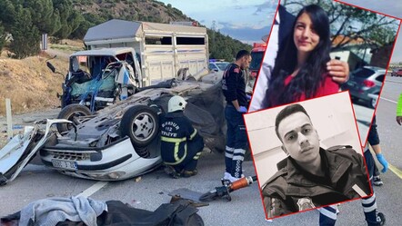 Nişan törenine hazırlanan gelin ve damat adayı feci kazada hayatını kaybetti - gundem