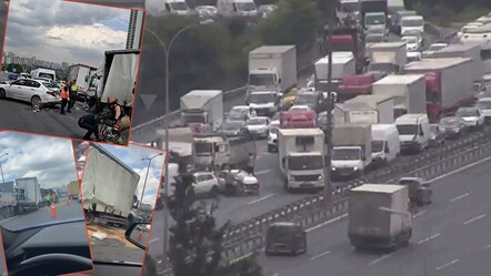 İstanbul'da zincirleme kaza: 10 araç birbirine girdi! Yaralılar var - gundem