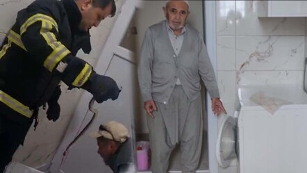 Çamaşır makinesine giren yılana ekipler müdahale etti - gundem