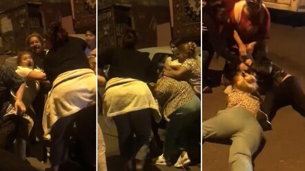 Kuştepe’de kadınlar birbirine girdi! Saç saça, baş başa kavga kamerada - yasam