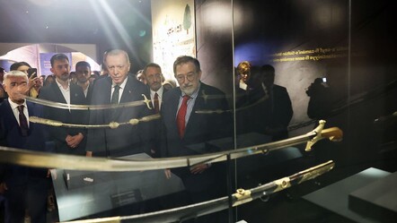 Millet Kütüphanesi'nin Fatih Sultan Mehmed sergisine Cumhurbaşkanı Erdoğan katıldı - kultur-sanat