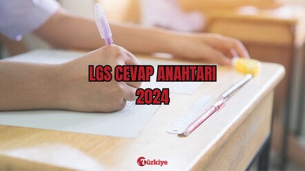 LGS soruları ve cevap anahtarı geçen sene (2023) aynı gün içerisinde yayımlanmıştı - haberler