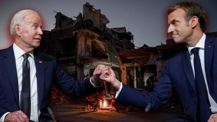 Biden'ın çağrısına Macron kulak verdi! ABD'nin ateşkes teklifine 4 dilde destek mesajı - dunya