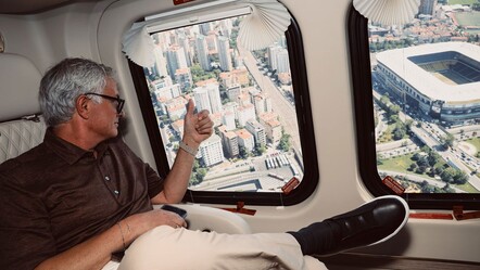 Mourinho'dan Fenerbahçe ile ilgili ilk paylaşım! Helikopterdeki detay şaşırttı - spor
