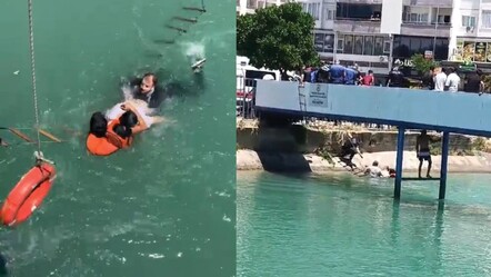 Polis ve vatandaş el ele Adana'da can kurtardı - gundem