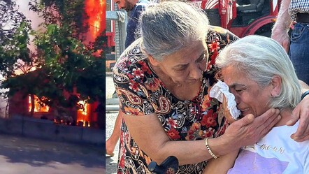 Sarıyer'de gecekondu alev alev yandı! Yaşlı kadını komşusu kurtardı - gundem