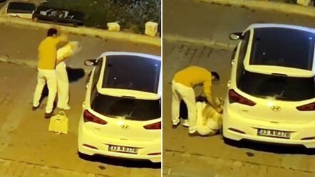 Sokak ortasında tekme tokat dövülen kadının ifadesi pes dedirtti - gundem