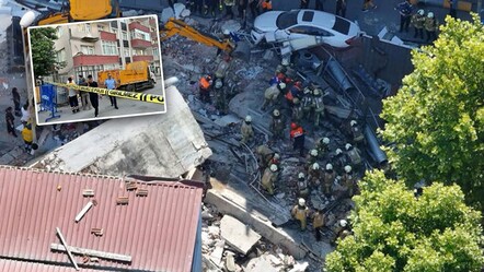 Küçükçekmece'nin ardından Kartal! 5 katlı binada çökme yaşandı - gundem