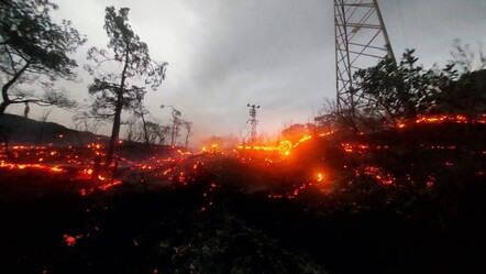 Marmaris İnbükü Koyu'nda korkutan orman yangını - gundem