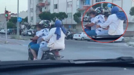 Çanakkale'de ölümcül yolculuk! Bir motosiklet dört insan - politika