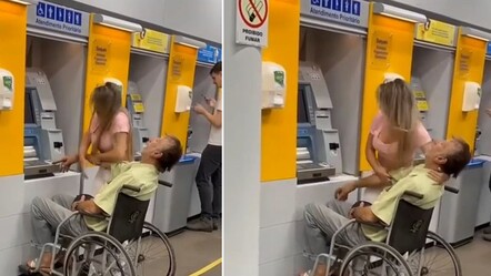 Dünyanın konuştuğu görüntü: Ölü akrabasıyla para çekmeye geldi, cesedin parmak izini kullandı - ekonomi