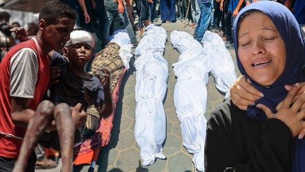 İsrail Gazze'ye ölüm yağdırdı! En az 210 kişi hayatını kaybetti - dunya