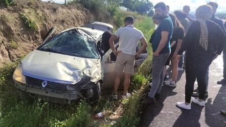 Nevşehir'de YKS'ye giden öğrencinin bulunduğu araç devrildi: 4 yaralı - gundem