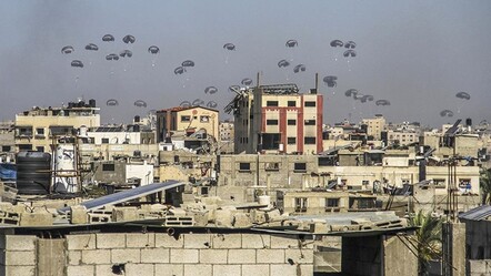 ABD'den Gazze'ye 'yeniden' havadan insani yardım - dunya