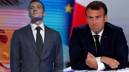 Erken seçim kararı Fransa'yı salladı! Seçim düellosu başladı, Jordan Bardella Macron'a karşı aday oldu - dunya