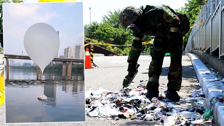 İki ülkenin 'çöp' gerilimi sürüyor! Devreye hoparlörler girdi, 310 balon daha gönderildi - dunya