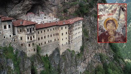 Sümela Manastırı'ndaki restorasyonda fresklerin zarar gördüğü iddiası yalanlandı - kultur-sanat