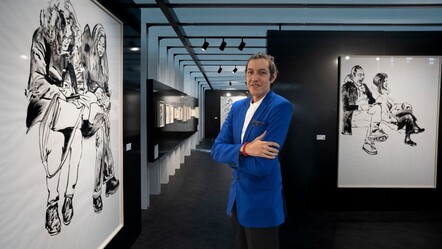 Venezuelalı sanatçı J. B. Reyes aylarca resmetti: İstanbul'un özünü içinde kaybolunca buluyorsunuz! - kultur-sanat