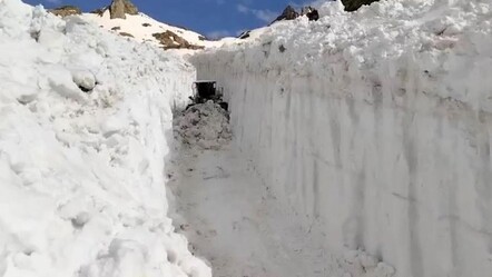 Burası Türkiye! Haziran ayında 6 metrelik kar - ekonomi