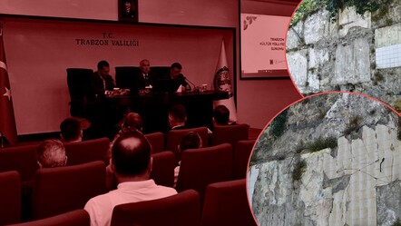 Festival öncesi tarihi surlardaki fayans kirliliği gündeme geldi! Trabzon İl Koordinasyon Kurulu konuyu tartıştı - kultur-sanat