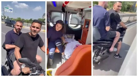 'İnsanlık ölmüş' dedirten anlar! İçinde hasta olduğuna inanmadılar, ambulansın önünü kesip kontrol ettiler - gundem
