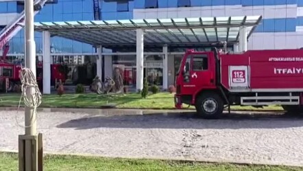 Afyonkarahisar'da sıcak saatler! 5 yıldızlı termal otel yandı - gundem