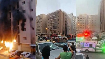 Kuveyt'te yangın faciası! Çok sayıda ölü ve yaralı var - gundem