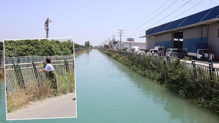 Eşini kurtarmak için kanala atladı, kendisi kayboldu! Ekipler her yerde onu arıyor - yasam