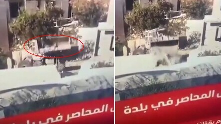 Şimdi de cenazelere göz diktiler! İsrail askeri, Filistinlilerin cansız bedenlerini buldozerle çukura attı - dunya