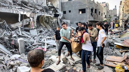 Gazze'de can kaybı 37 bin 296'ya yükseldi - dunya