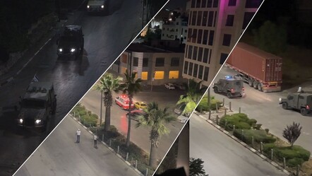 İsrail askerlerinin Batı Şeria'ya düzenlediği gece baskınında çok sayıda sivil yaralandı - dunya