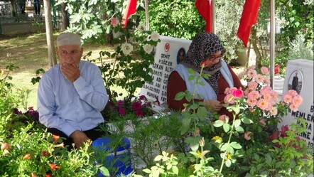 Şehit annesinden yürek yakan sözler: Yılanlardan korkmasam gece mezarı başında yatarım - gundem