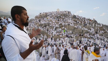 Hac Arafat’tır! 3,5 milyon mümin muradına erdi - dunya