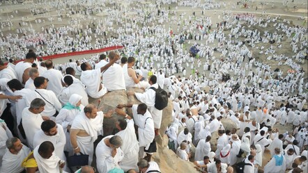 Mukaddes topraklarda çifte bayram coşkusu... Milyonlar hacı oldu - dunya