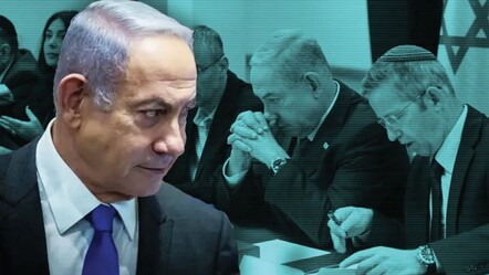 Soykırımcı Netanyahu savaş kabinesini feshetti - dunya