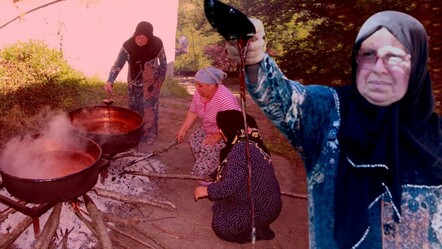 Ordu'da dut pekmezi mesaisi! Hazırlaması 1 gün sürüyor, kilosu bin lira... - ekonomi