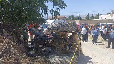 Malatya’da traktör devrildi: Sürücüsü feci şekilde can verdi - gundem